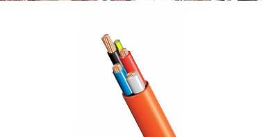 Orange Circular Cable